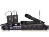Set 4 microfoane wireless 2 mana 2 lavaliera MIK2028B