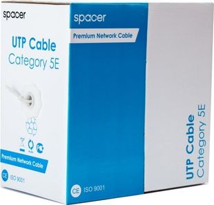 Cablu UTP CCA (Cupru-Aluminiu) Cat5 Rola 305 metri fir 0.51, RCAT5ECCA