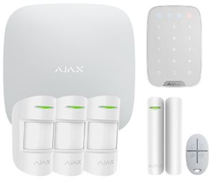Kit sistem de alarma IP / GSM wireless Ajax 4 zone KITAJAX4KEY
