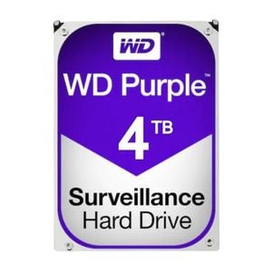 Hard disk de 4TB (Terra), Western Digital Purple, pentru supraveghere video, HDD WD40PURZ