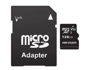 Micro SD XC 128GB clasa de viteza V30, 92Mb/s - Hikvision HS-TF-C1STD-128G