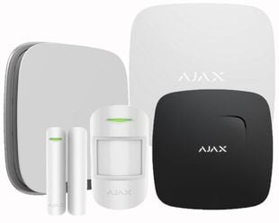 Kit sistem de alarma IP/ GSM Wireless, detector incendiu, Ajax, KIT-AJAX-4Z-S-F