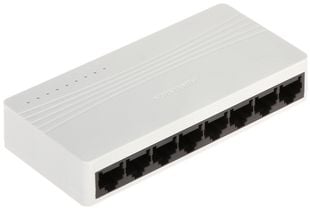 Switch 8 porturi 10/100 Mbps, Hikvision, DS-3E0108D-E