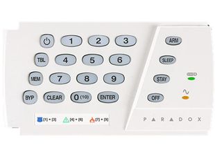 Tastatura pentru sistem de alarma Paradox K636