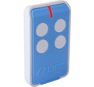 Telecomanda pentru automatizari de poarta Life cu 4 taste, MAXI04-BLUE
