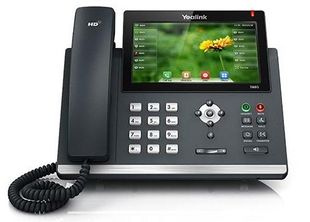 Videotelefon VOIP cu touchscreen 7 Inci 16 conturi SIP Yealink SIP-T48S