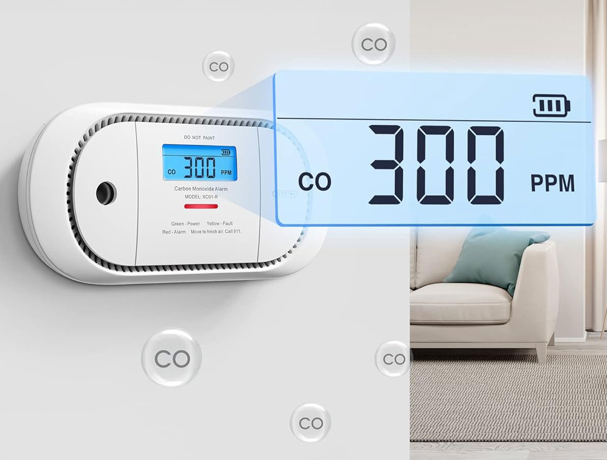 indicator LCD detector wireless x-sense