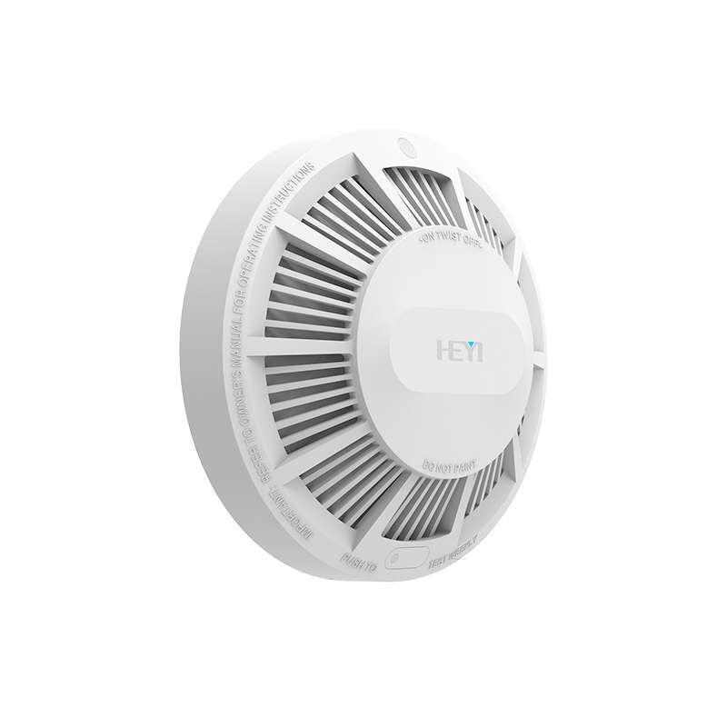 Detector de fum si temperatura wireless pentru sisteme de alarma Heyi, HY-620