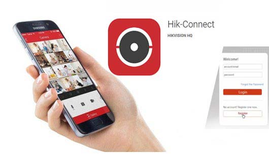aplicatie mobila Hik-connect