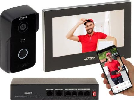 kit videointerfon dahua