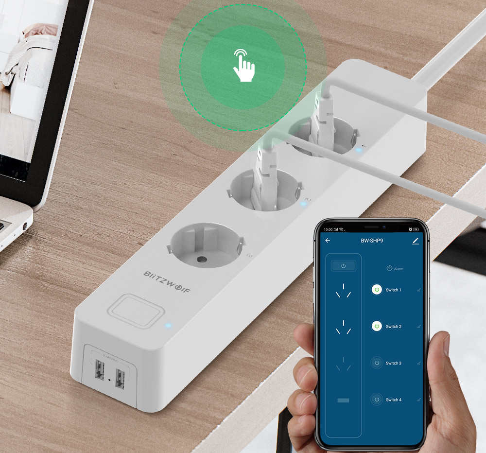 priza inteligenta cu control prin wireless blitzwolf