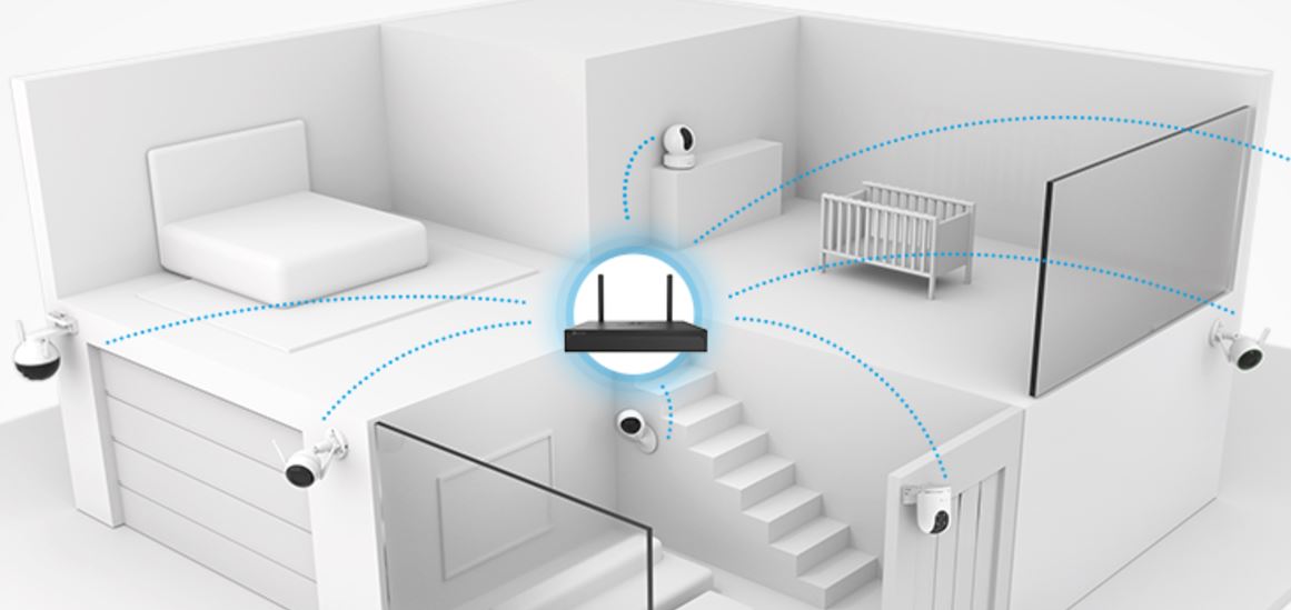 NVR CS-X5S(4W) rezolutie 3K