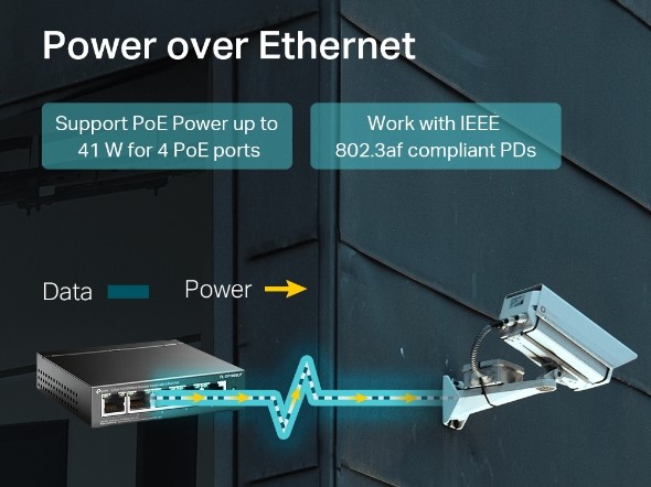 Imagine TL-SF1005LP PoE switch 