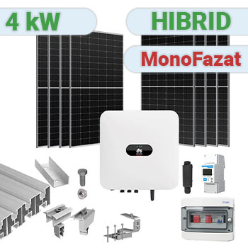 kit solar 4 kw monofazat