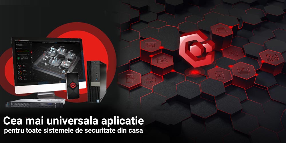 functioneaza cu aplicatia mobila hik-connect