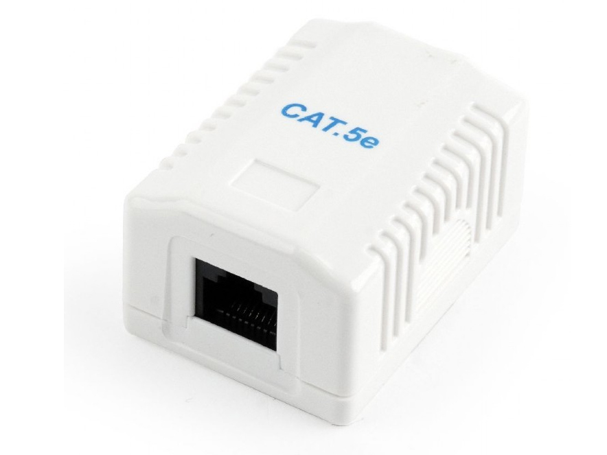 Priza aplicata UTP CAT5E, 1 port, ABS, Safer SAF-SINGLEPORT-5E