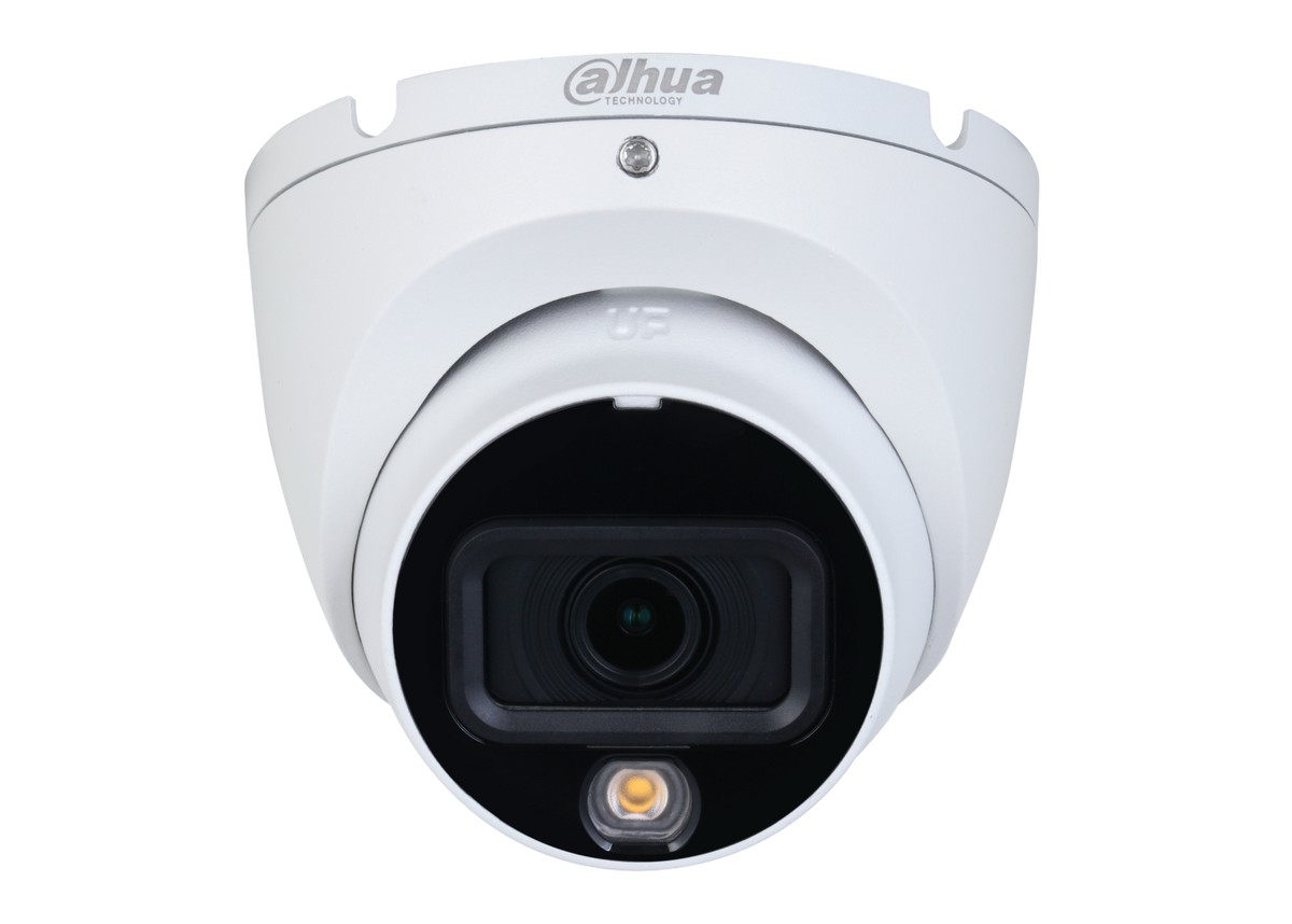 Camera de supraveghere Dahua, 5MP 2K, IR 20m, microfon, Iluminare duala IR si LED 20m, HAC-HDW1500TLMP-IL-A-0280B-S2