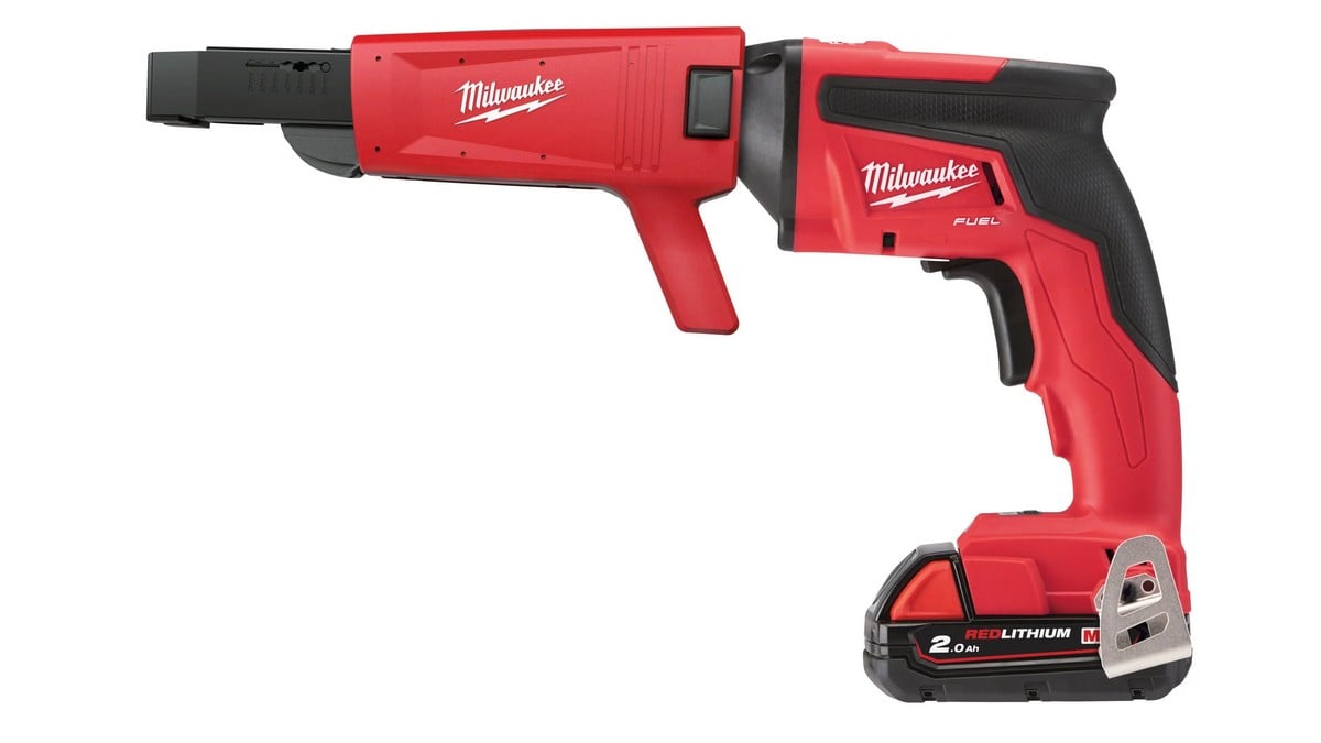 Masina de insurubat cu accesoriu Milwaukee M18, 1/4inch Hex, 13Nm, 18V, 4500 rpm, LED, 2x acumulatori, incarcator, 4933459199