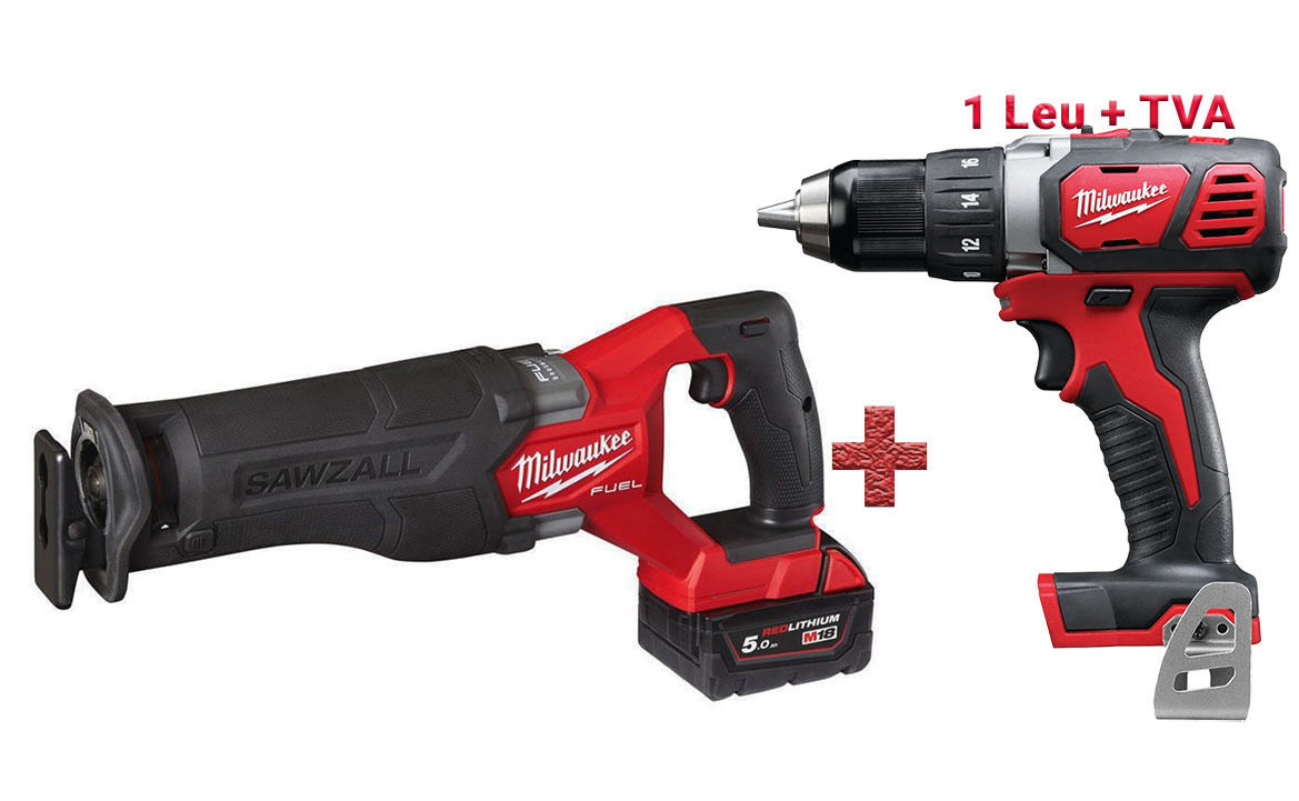 Fierastrau sabie cu acumulator Milwaukee M18 FSZ-502X, motor fara perii, 32mm cursa, 0-3000 CPM, Sistem FUEL, 4933478291-PROMO