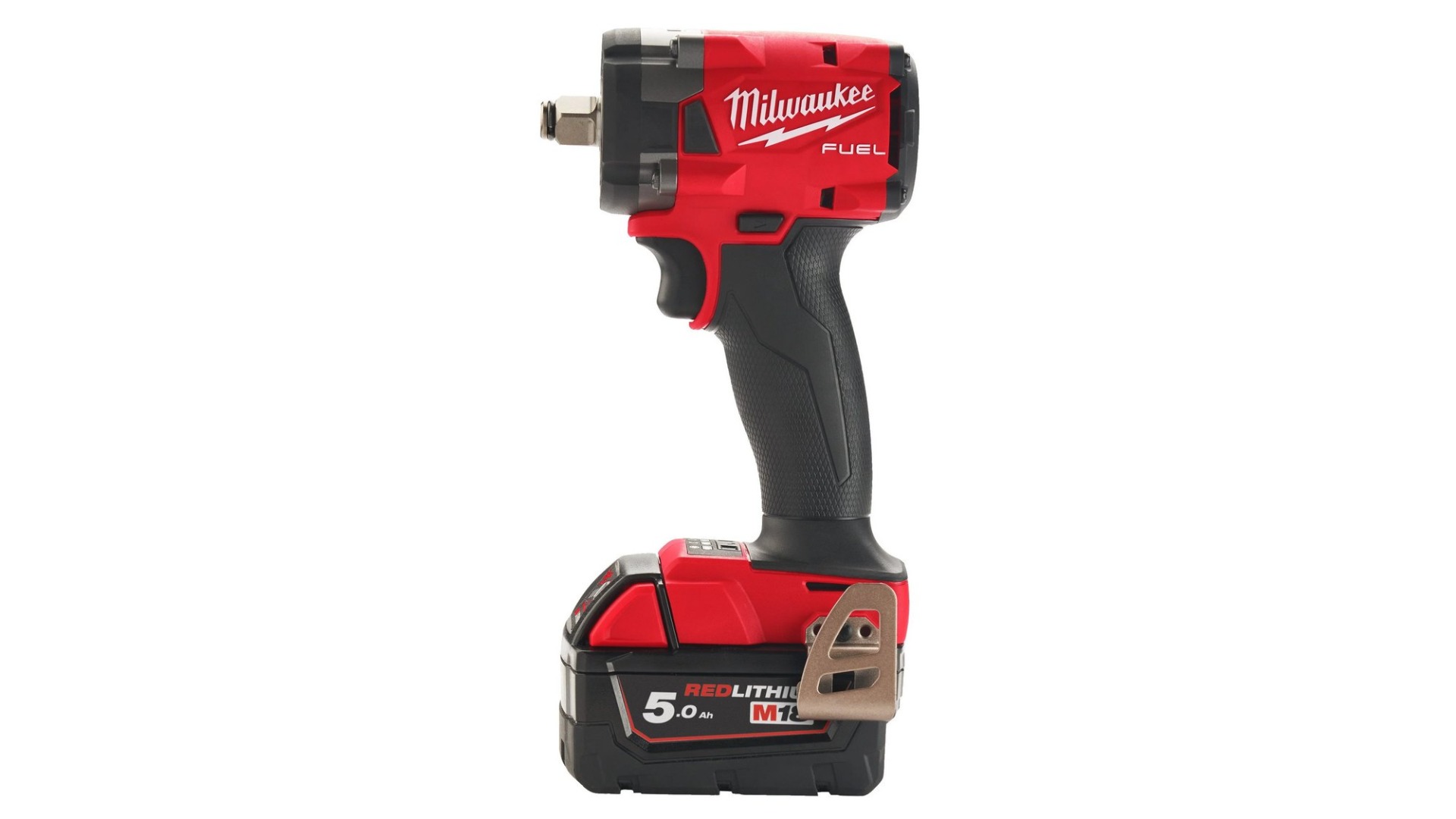 Cheie de impact 1/2 inch Milwaukee M18 FIW2F12, 339Nm, 3500 ipm, 2x acumulatori, incarcator, 4933478444