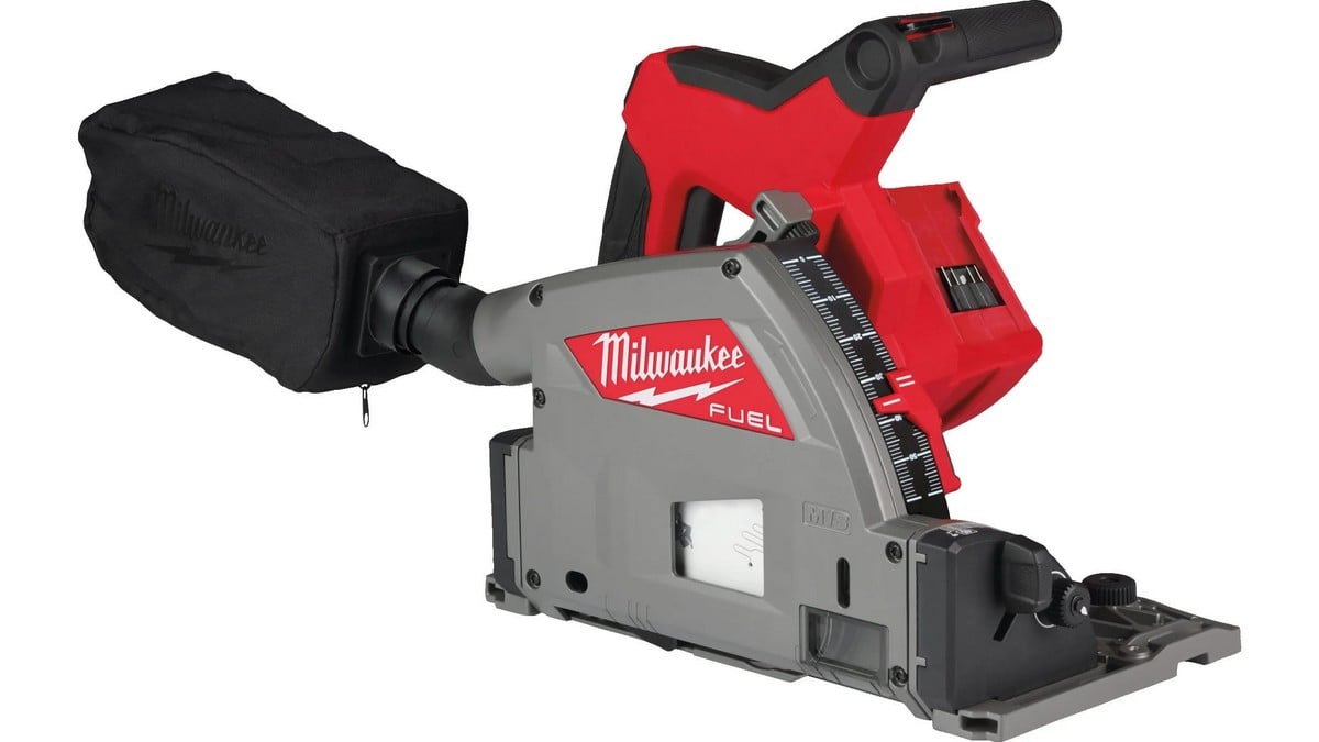 Fierastrau circular Milwaukee M18 FPS55, 55mm, 18V, diametru disc 165mm, 5600 RPM, inclinare 45 grade, 2x acumulatori, 4933478778