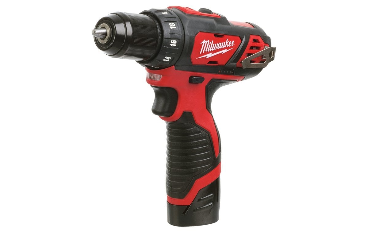 Masina de gaurit subcompacta cu acumulator si incarcator Milwaukee M12, cuplu 30Nm, mandrina metalica 10mm, 4933479439