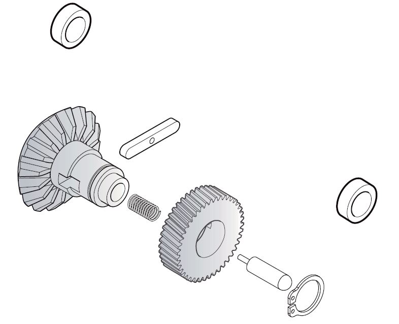 Angrenaj motor Optimo 3 Sky Line, 5RI3520000