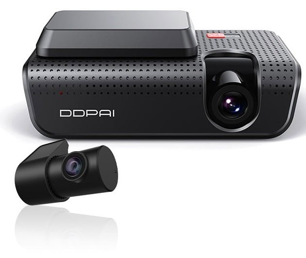 Camera auto DVR DDPAI 4K Duala DDPAI X5 Pro GPS