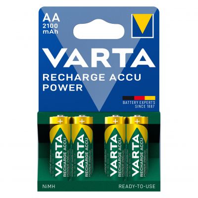 Acumulatori reincarcabili Varta AA, Ni-MH 1.2V 2100 mAh, VAR-R6-AA