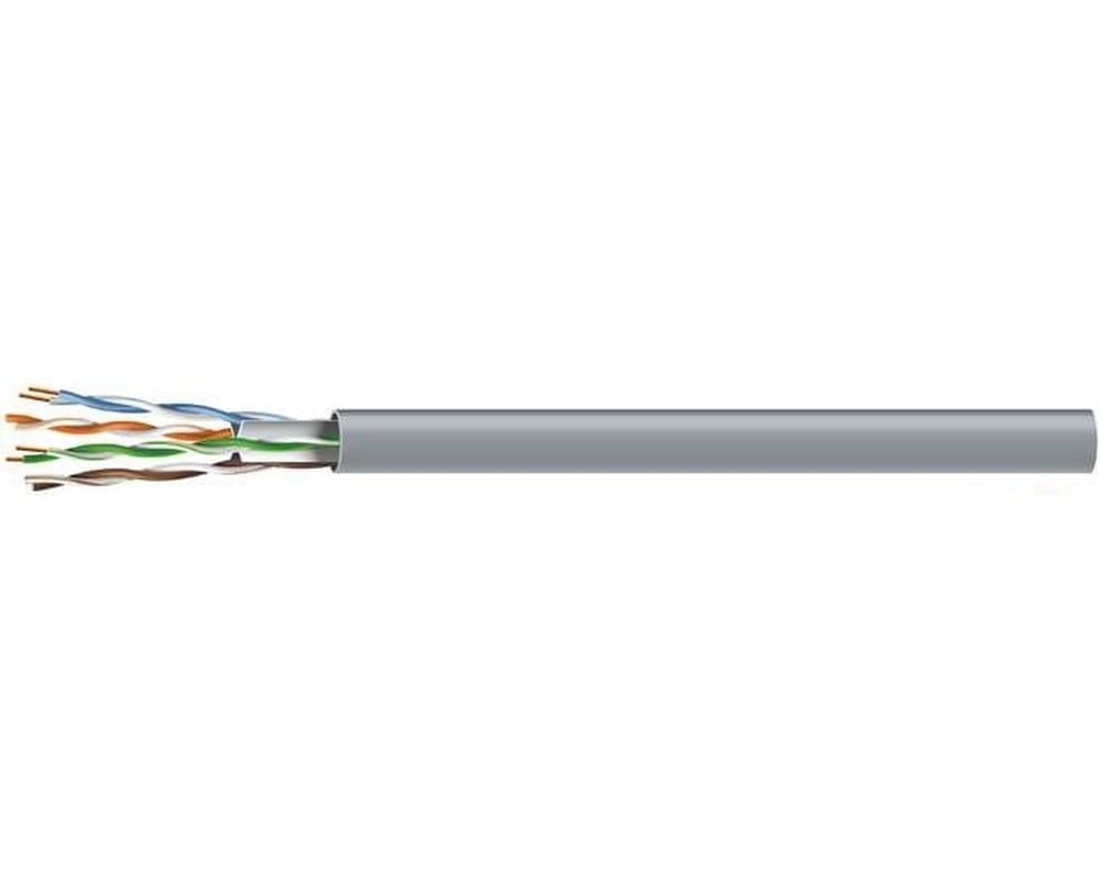 Cablu UTP CAT6 din cupru, 23AWG, izolatie PVC, rola 100m, Safer ADM-UTP6-23AWG-100M