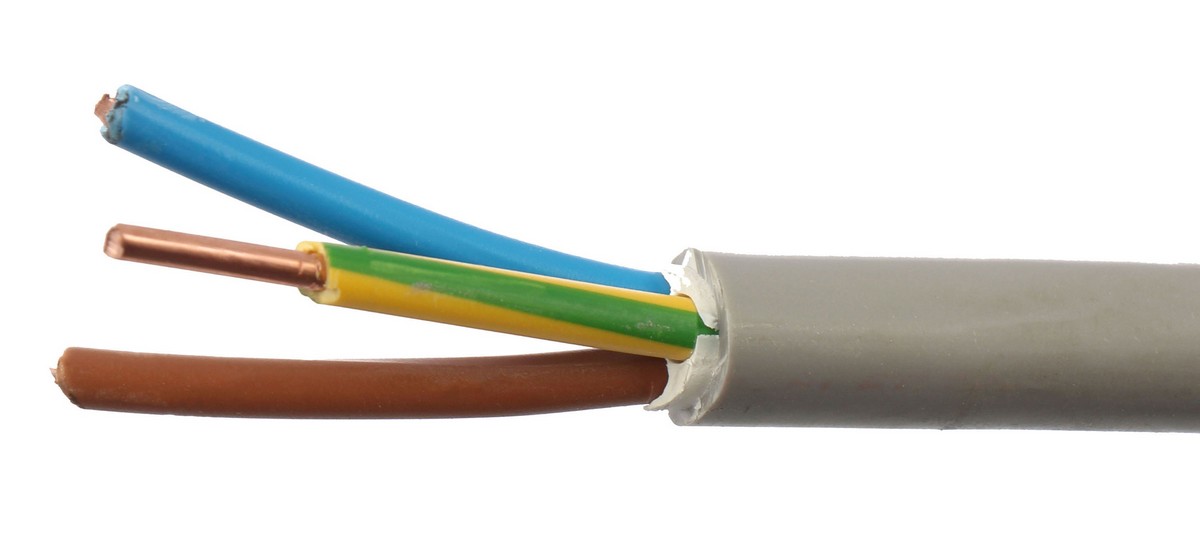 Cablu electric ignifug CYY-F 3 x 2,5mm, rola 100 metri