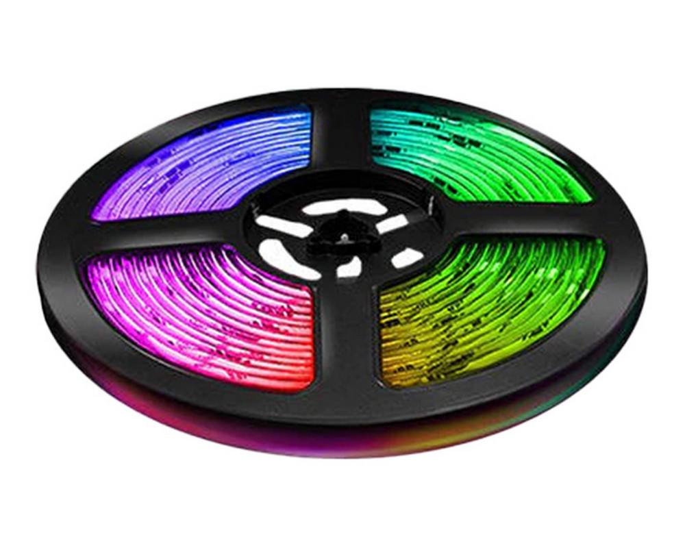 Banda LED inteligenta RGB, Wi-Fi, control vocal, compatibila cu aplicatia Tuya, Gosund SL2