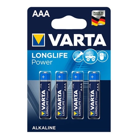 Set baterii alcaline Varta High Energy LR03 AAA 4 bucati
