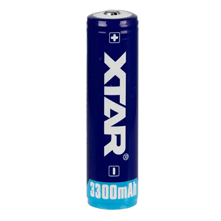 Baterie XTAR 18650 Li-ion, 3300mAh, protectie impotriva supraincarcarii, BAT-XT3300