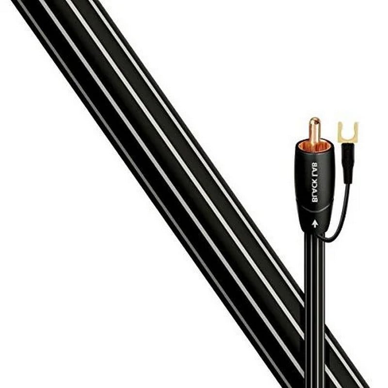 Cablu audio RCA-RCA, lungime 20m, culoare neagra, Audioquest Black Lab AUDHC-AQ-BLAB20