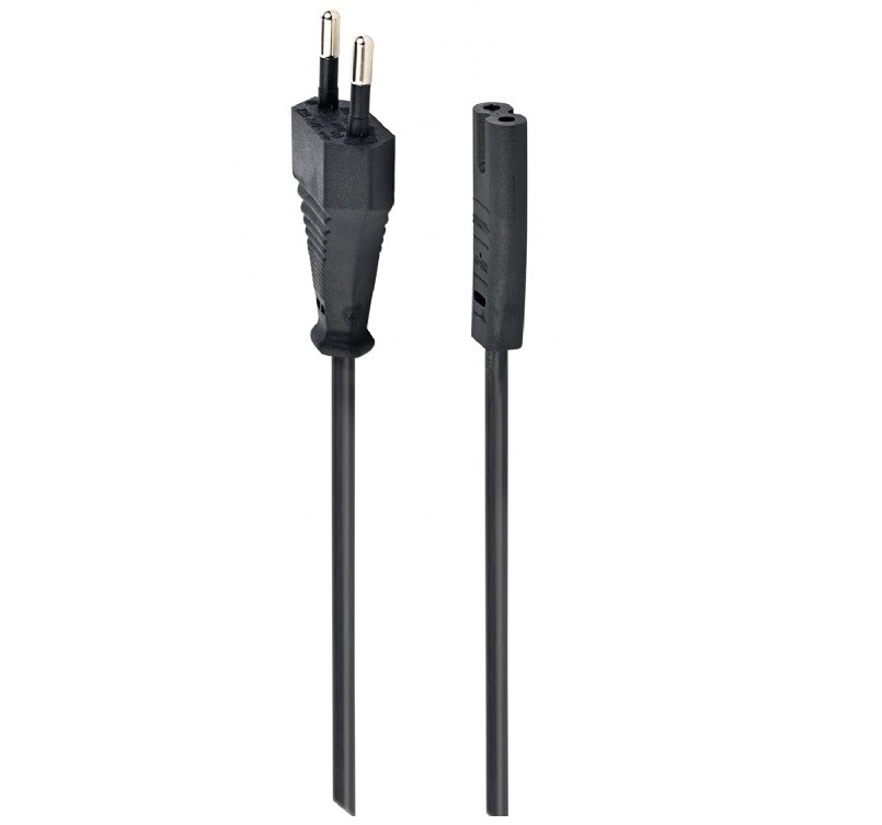 Cablu de alimentare pentru casetofon, 10A, 1.8m, negru, GEMBIRD PC-184/2
