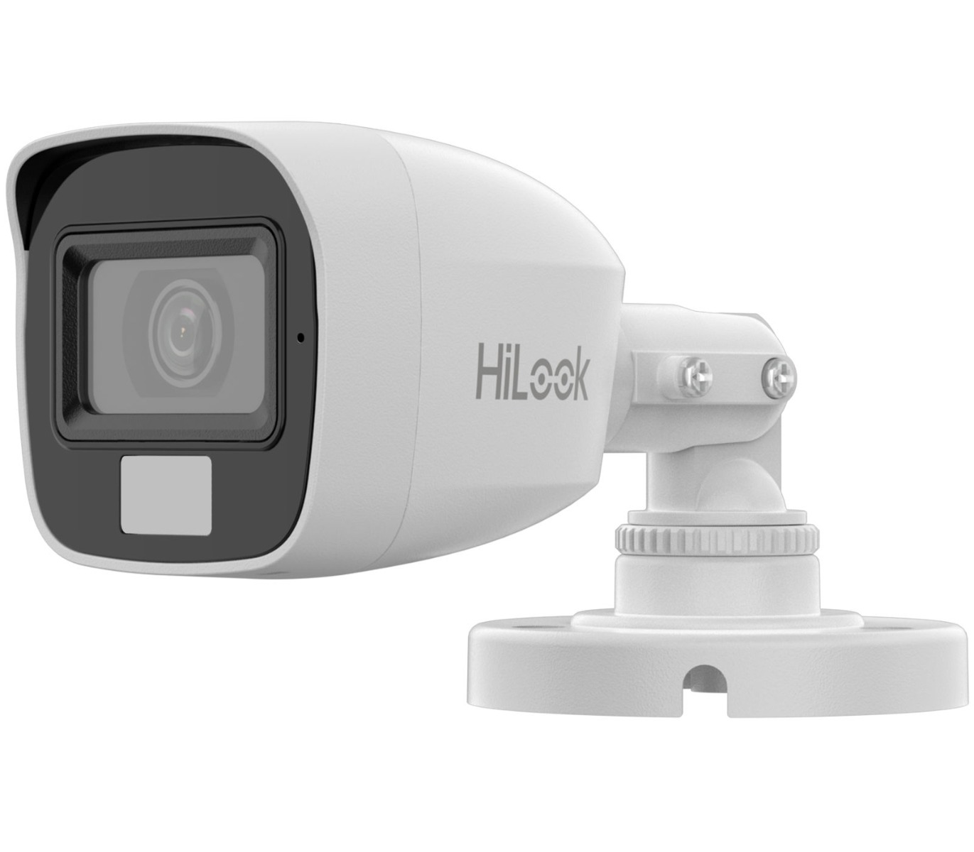 Camera de supraveghere pentru exterior Hikvision HiLook THC-B157-LMS(2.8mm), 3K 5MP, Iluminare duala 20m, Microfon, IP66