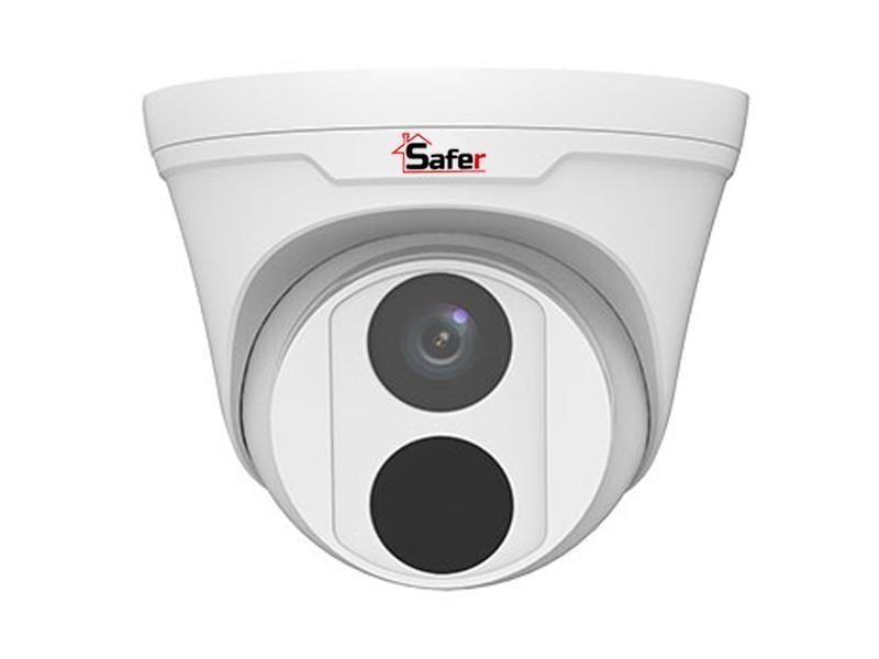 Camera IP de interior, 8MP, 2.8mm, IR 30m, Poe, Safer, SAF-IPCDM8MP30-28