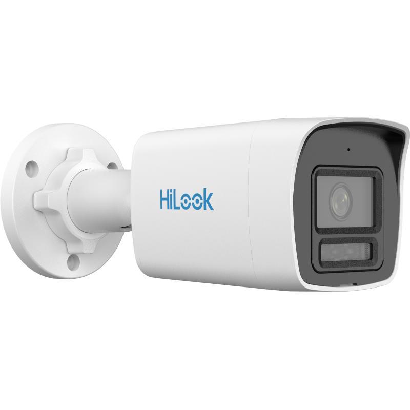 Camera supraveghere IP Hikvision HiLook IPC-B169HA-LU, 6MP, Iluminare duala 30m, 2.8mm, ColorVu, Microfon, Poe, IP67