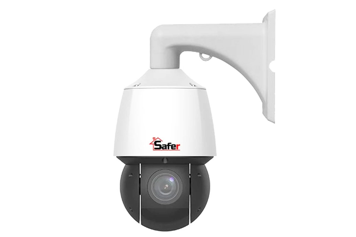 Camera Speed Dome IP, 4MP, Lentila Varifocala 4.8-120, Starlight, IR 100m, Zoom optic 25x, MicroSD, PoE+, Safer SAF-IPCSD4MP100LH-25X