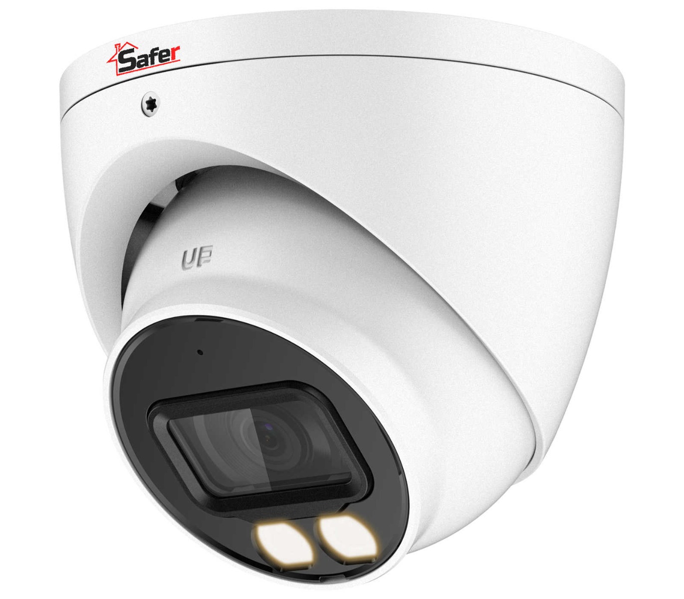 Camera supraveghere HDCVI, 5MP, Iluminare Duala cu IR si LED, 2.8mm, microfon, Safer SAF-DM5MP40F28-IL-A