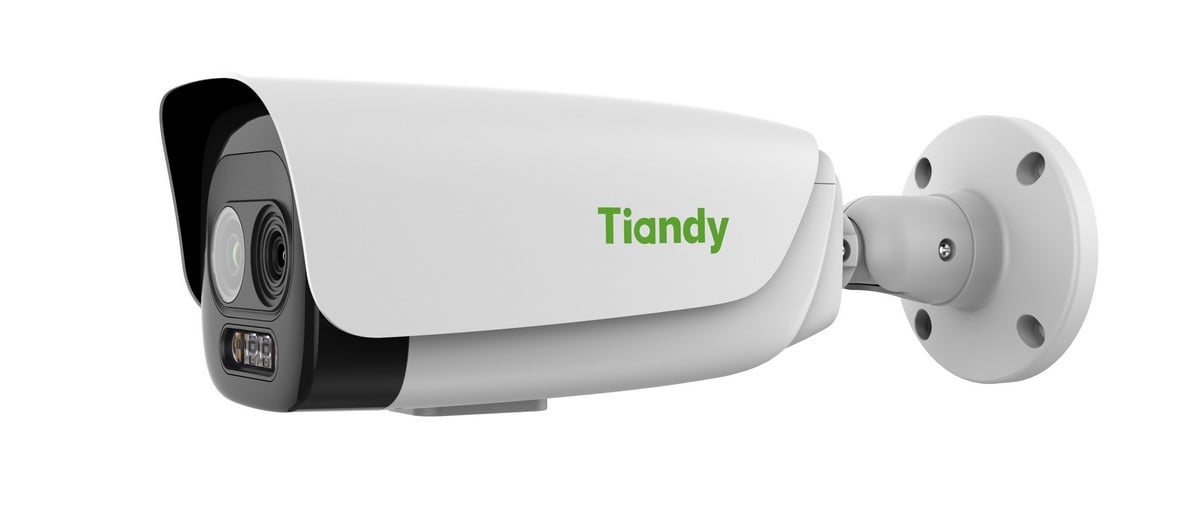 Camera supraveghere IP hibrida Tiandy TC-C35LQ-I5WEYT4V4.2, 5MP, termica + optica, IR 50m, microfon si difuzor, IP67, PoE, slot microSD