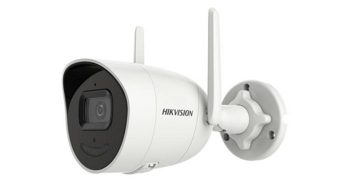 Camera supraveghere IP Wi-Fi Hikvision DS-2CV2041G2-IDW(2.8mm)(W), 4MP 2K, 2.8mm, IR  30m, Microfon, Difuzor, Slot MicroSD, IP66