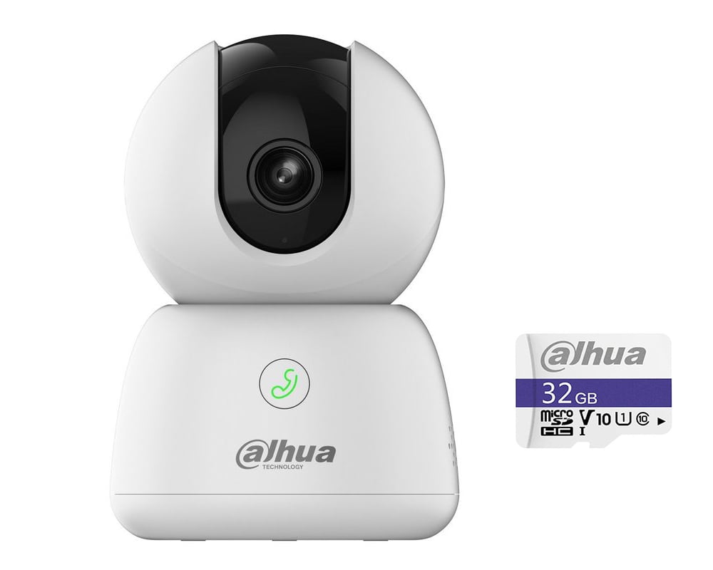 Camera + Card gratuit Dahua IPC-H3B+SD32, Wi-Fi, 3MP, IR 10m 