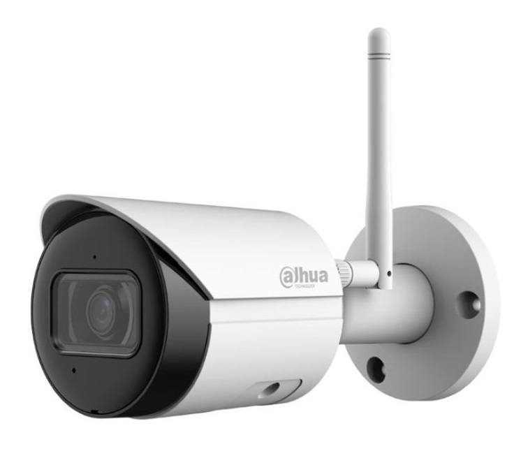 Camera de supraveghere IP Wi-Fi, Full HD 2MP, 2.8mm, IR 30m, Microfon, MicroSD, IP67, Dahua IPC-HFW1230DS-SAW-0280B