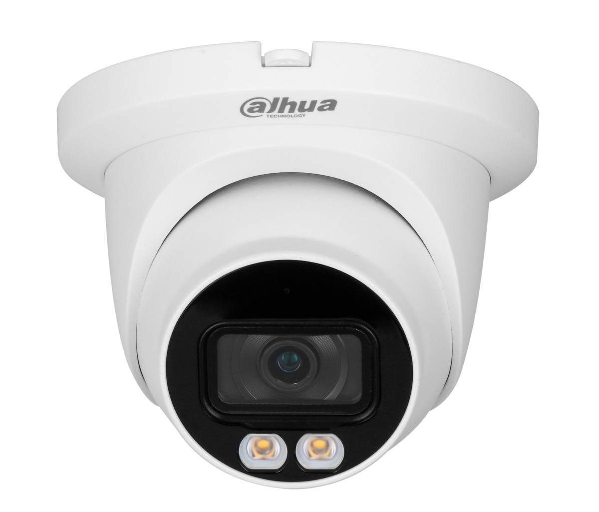 Camera de interior, Dahua, Full-Color, 2MP, lentila 2.8 mm, LED alb 30m, microfon, IPC-HDW3249TM-AS-LED