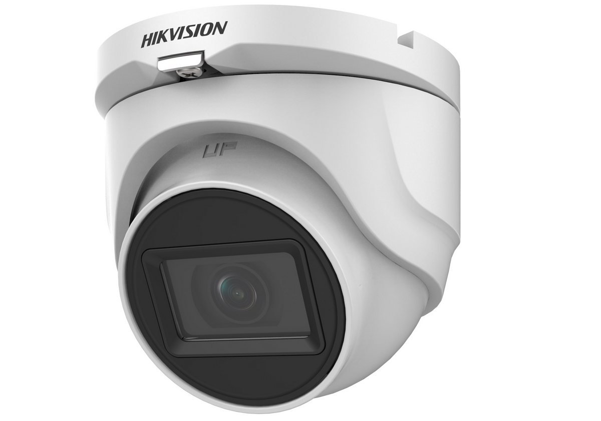 Camera de interior Hikvision, 5MP, lentila 2.4 mm, EXIR 30m, IP 67, DS-2CE76H0T-ITMF2.4(C)