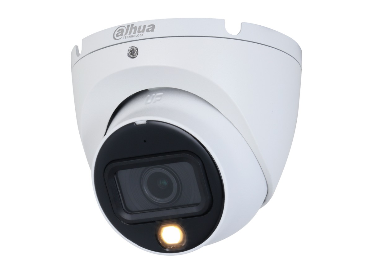 Camera de supraveghere pentru interior, Iluminare duala Smart cu LED si IR 20m, 2 MP Full HD, Dahua HAC-HDW1200TLMP-IL-A-0280B-S6