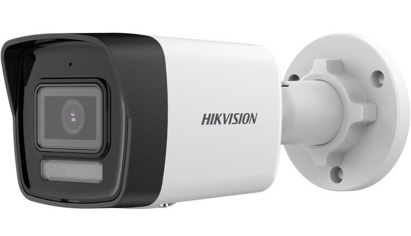 Camera de supraveghere exterior IP Hikvision DS-2CD1083G2-LIUF28, 8MP, 2.8mm, Smart Hybrid Light, Microfon, PoE, IP67