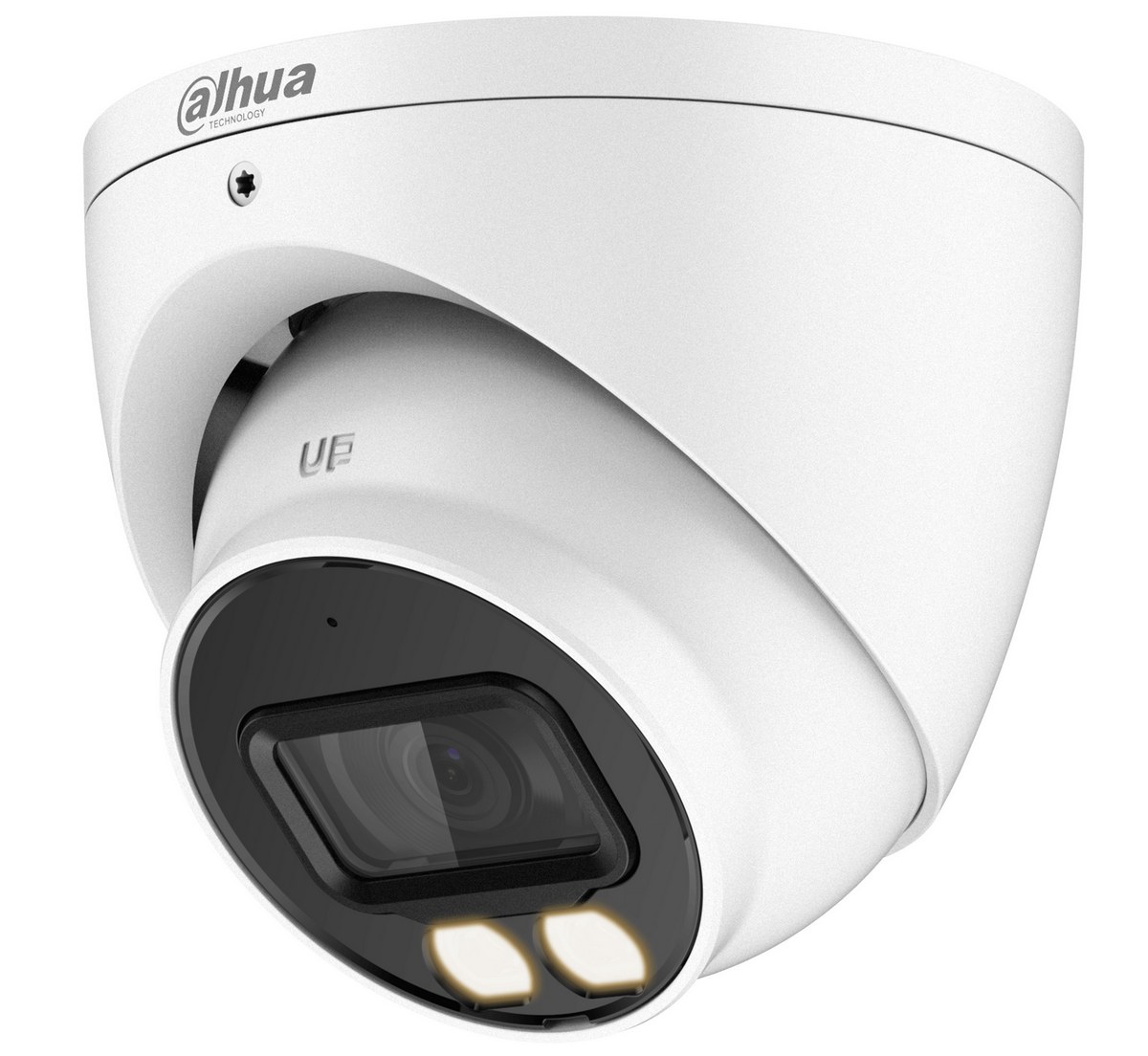 Camera de supraveghere HDCVI Full Color, 5MP 2K, LED alb 40m, 2.8mm, Microfon, Dahua HAC-HDW1509T-A-LED-28-S2